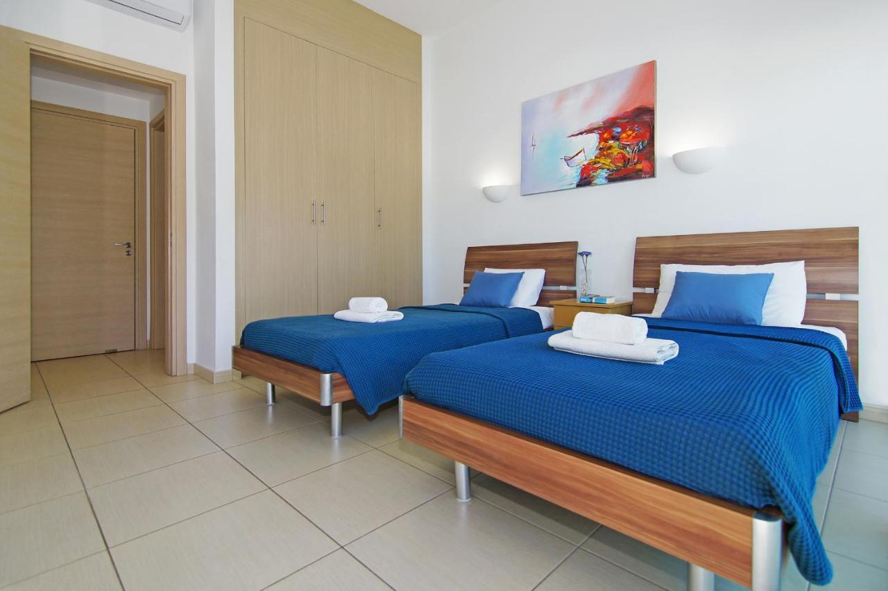 Calypso - Coralli Beachfront Apartment Протарас Экстерьер фото