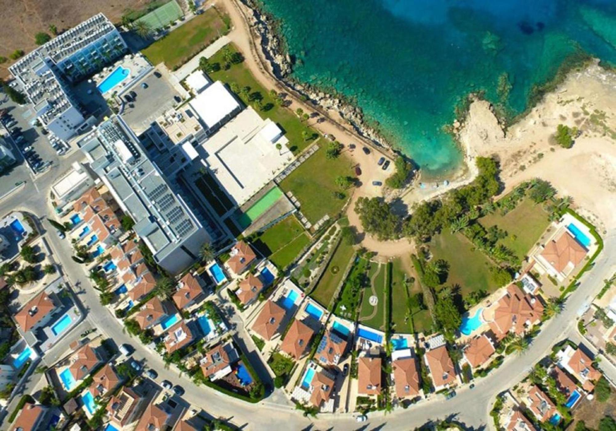Calypso - Coralli Beachfront Apartment Протарас Экстерьер фото