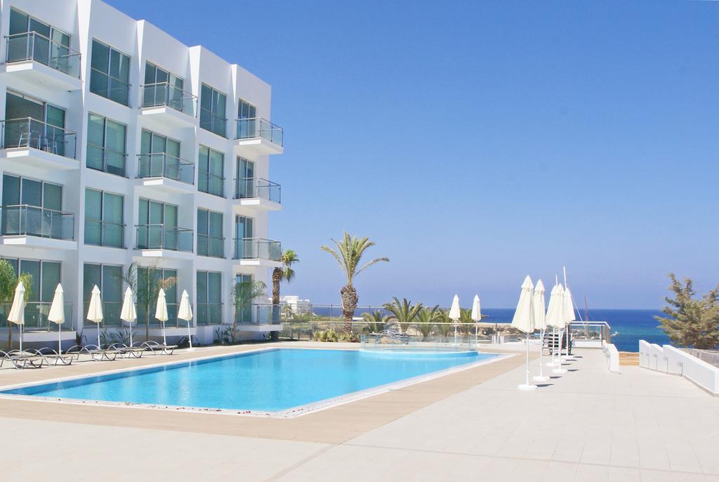 Calypso - Coralli Beachfront Apartment Протарас Экстерьер фото